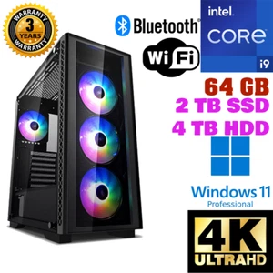 Intel Core i9 12900| 64 GB RAM| 2TB SSD +4TB HDD| Workstation Computer Gaming PC - Picture 1 of 13