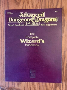 THE COMPLETE WIZARD'S HANDBOOK 1990 AD&D 2nd Edition NM+!! - Picture 1 of 10
