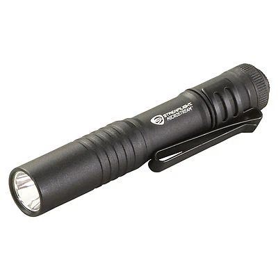 STREAMLIGHT 66318 BLACK MICROSTREAM LED FLASHLIGHT NEW 45 LUMENS - Image 1 of 2