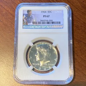 1964 Kennedy Half Dollar NGC PF 67 Special Label - Picture 1 of 4