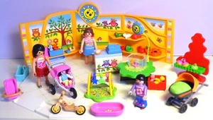 Playmobil aus 9079 Babyausstatter Kinderwägen Spielsachen 3 Figuren Zubehör - Bild 1 von 4