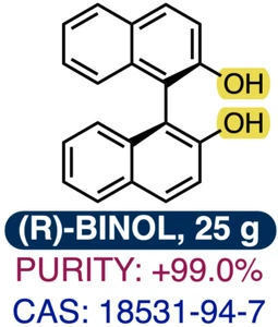 (R)-BINOL || CAS: 18531-94-7 || 25g || Reinheit: +99,0% - Bild 1 von 7