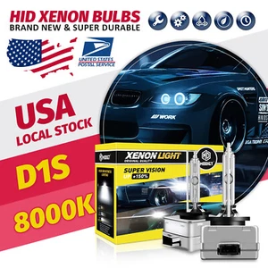 For 2010-2013 Mercedes Benz E350 E400 E550 E63 D1S Xenon HID Headlight Bulbs - Picture 1 of 9