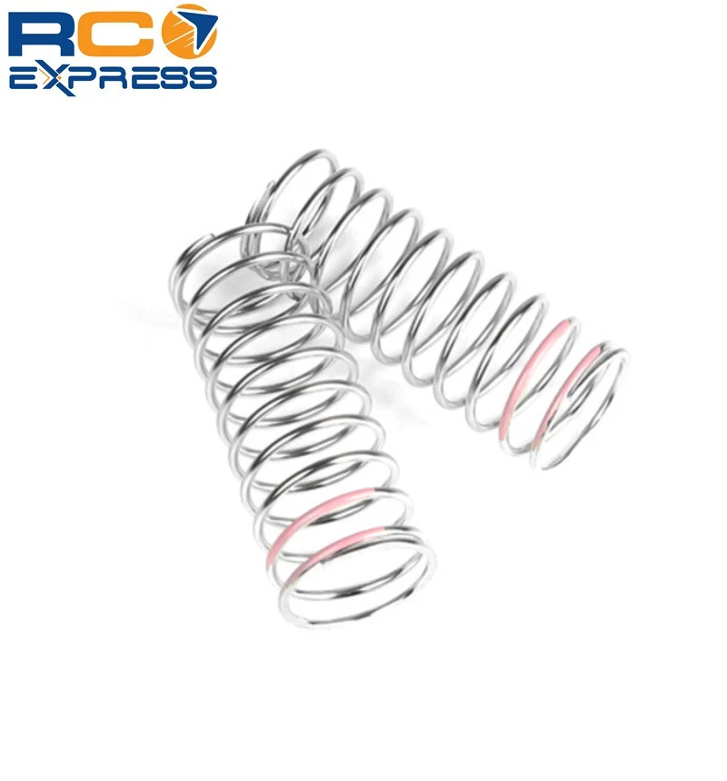 Tekno RC Low Frequency Shock Spring Set Front Pink TKR6103 - Image 1 of 1