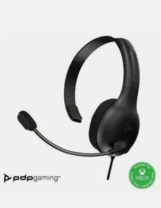 PDP Gaming LVL30 Wired Chat Headset With Noise Cancelling Microphone Black - ... - Picture 1 of 6
