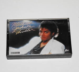 Michael Jackson – Thriller - 1982 Ultra Rare, Blue Text Australian Cassette Tape - Bild 1 von 10