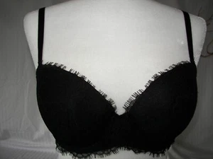 Victoria's Secret Dream Angels gefütterter Halb BH 36C schwarz Bügel - Bild 1 von 8