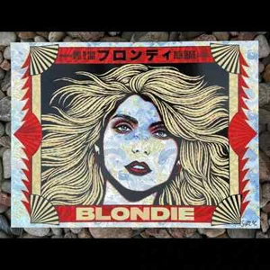 Blondie FOIL Wind Chimes Poster Todd Slater LA Greek 4-19-2023 Limited /50 - Picture 1 of 1