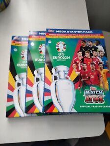 EURO 2024 Match Attax Starter Pack Topps Trading Cards