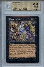 MTG Kaervek's Spite BGS 9.5 Gem Mint Visions Magic card Amricons 6245