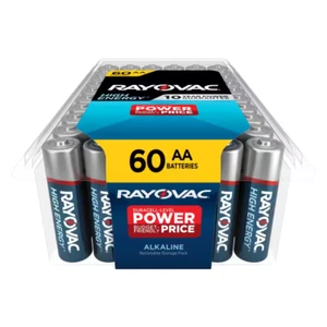 High Energy AA Batterien (60er Pack), Doppel A Alkaline Batterien - Bild 1 von 12