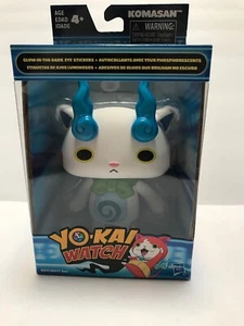 Yo-Kai Watch Mood Reveal Figura Komasan con Bagliore nell'Occhio Oscuro Adesivi Giocattolo - Foto 1 di 8