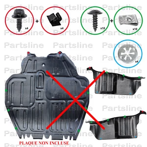 Kit De Fixation Cache Protection Moteur compatible Golf 4 19-06 New-Bettle 98-10 - Imagen 1 de 4