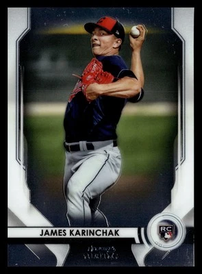 2020 Bowman Sterling #BSR-61 James Karinchak - Image 1 of 2