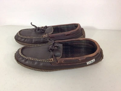 Zapatillas de cuero LL Bean mocasines para mujer 7 Foto 1 de 4
