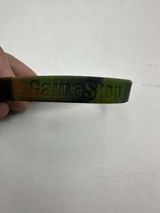 Gamestop Battle Ready Camouflage Color Promo Wristband Promotional Rubber - Picture 1 of 4