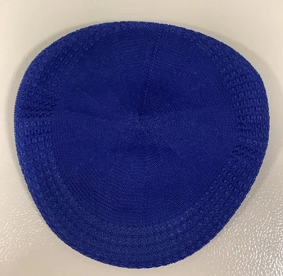 Ethos Knit Ventair Newsboy Cabbie Cap Royal Blue XL K&B Trading co Never Used! - Image 1 of 4