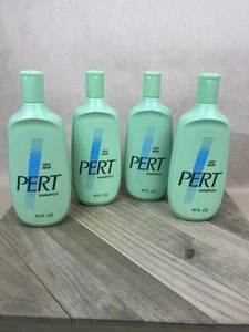 Vintage Pert Shampoo Oily Hair Lot Of Four 15 FL OZ Advertising TV Movie Prop - Picture 1 of 5