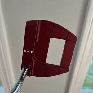 ODYSSEY O-WORKS RED JAILBIRD MINI PUTTER 34” SUPER STROKE JAILBIRD RH 34 PUTTER - Picture 1 of 24