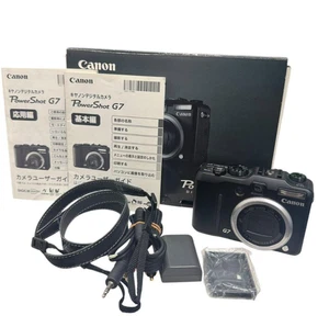 Canon PowerShot G7 10.0MP Compact Digital Camera Black From Japan Tested Works