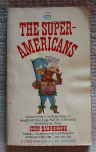 The Super-Americans paperback book by John Bainbridge Signet first printing 1963 - Imagen 1 de 7