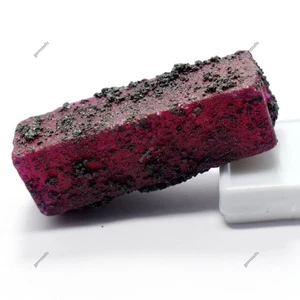 309.56 Carat Natural Earth Mined Red Ruby Huge Rough Loose Gemstone CERTIFIED - Picture 1 of 7