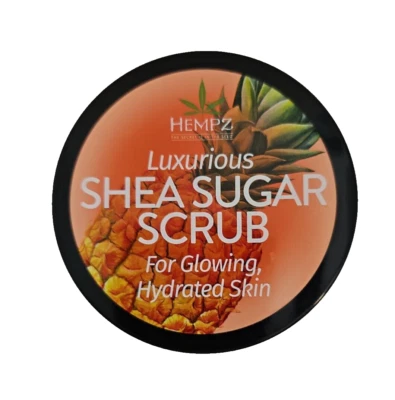 Hempz Shea Scrub Sweet Pineapple & Honey Melon 7.3 Oz Exfoliate Polish Hydrate - Image 1 of 4
