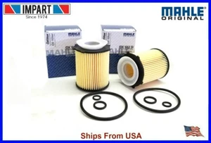 Mercedes Benz Engine Oil Filter Kit 270 180 01 09 MAHLE OX982D qnt (2) - Picture 1 of 1
