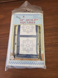 Jack Dempsey 18" Quilt Squares Tumbling Star Pattern #419 - Picture 1 of 3