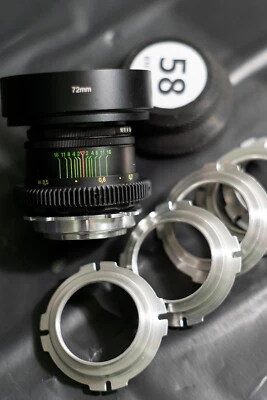 HELIOS 44-2 58mm F2 ARRI PL  Cine mod lens Full Frame PL MOUNT HELIOS Alexa MINI - Image 1 of 4