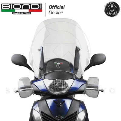 BIONDI PARABREZZA RICAMBIO PER STAFFE ORIGINALI HONDA SH 125/150 ie 2009 - 2011 - Immagine 1 di 3