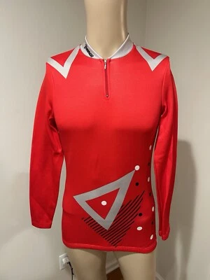 Camiseta deportiva de ciclismo de manga larga Tommaso vintage nueva de colección talla 3 mediana hecha en Italia Foto 1 de 4