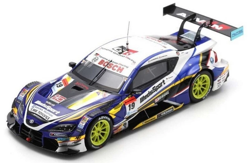 Toyota GR Supra Advan SuperGT500 2021 Kunimoto-Miyata 1:43 SPARK SGT126 - Immagine 1 di 1