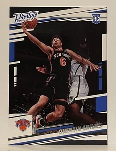 2021-22 Panini Chronicles Prestige Quentin Grimes Base Rookie RC #57 Knicks - Picture 1 of 2