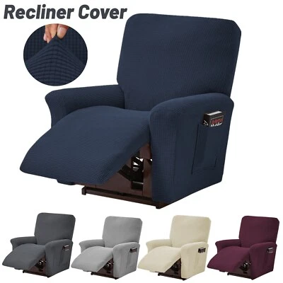 Sesselbezug Stretchhusse Relaxsessel Komplett für Fernsehsessel Liege Sessel - Bild 1 von 4