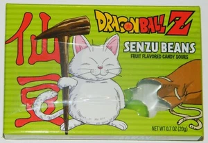 Dragon Ball Z DBZ Anime Senzu Beans Candy Sours en Caja Ilustrada NUEVO SELLADO - Imagen 1 de 3