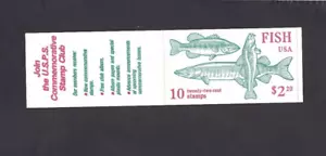 US Stamp Booklet of 10 Scott# BK154 (2209a) 22c 1987 P#11111 VF MNH - Picture 1 of 2