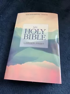 NIV HEILIGE BIBEL größerer Druck Taschenbuch EUC! - Bild 1 von 5
