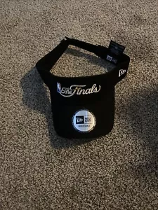 Men's New Era Adjustable Visor NBA Finals - Black - Picture 1 of 7