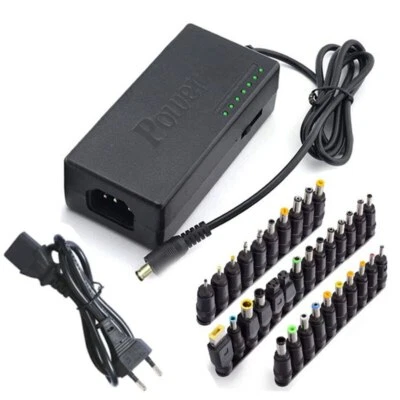 Universal Laptop Power Supply Adapter Charger 96W 12-24V for PC Laptops Computer - Image 1 of 4