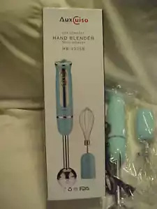 Auxcuiso Stick Immersion Hand Blender Powerful 500 Watts 2 Speeds 8 Variable - Picture 1 of 8