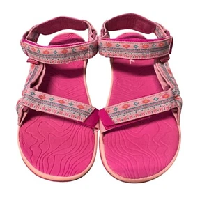 Teva Hurricane 3 Sandals Youth 6 Womens 7.5 Pink Putian Pink Double Strap Shoes - Picture 1 of 13