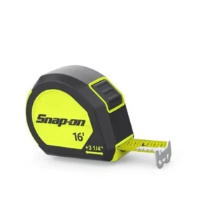 Snap On tools SAE 16 Tape Measure back magnet TPM16HV Fractions Auto Brake Hivis - Picture 1 of 2