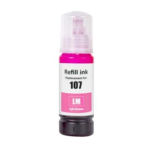 1 Light Magenta Compatible Refill Ink Bottle for use with Epson EcoTank ET-18100 - Picture 1 of 3