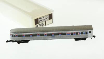 Märklín Mini-Club 8765 Amtrak Observation Passenger Rail Train Car Z Marklin - Image 1 of 4