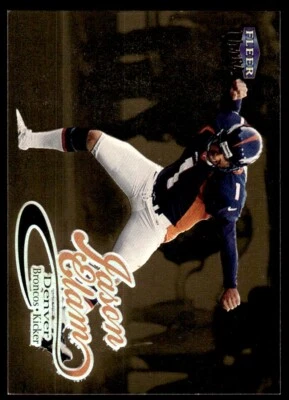 1999 Ultra Gold Medallion Jason Elam Denver Broncos #176G R133 - Image 1 of 2