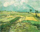 Reproduction peinture à l'huile sur toile faite main champ de blé par Vincent Van Gogh VVG168