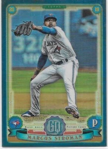 Topps Gypsy Queen 2019 Marcus Stroman Indigo Chrome Box Topper/150 -Blue Jays- - Imagen 1 de 1