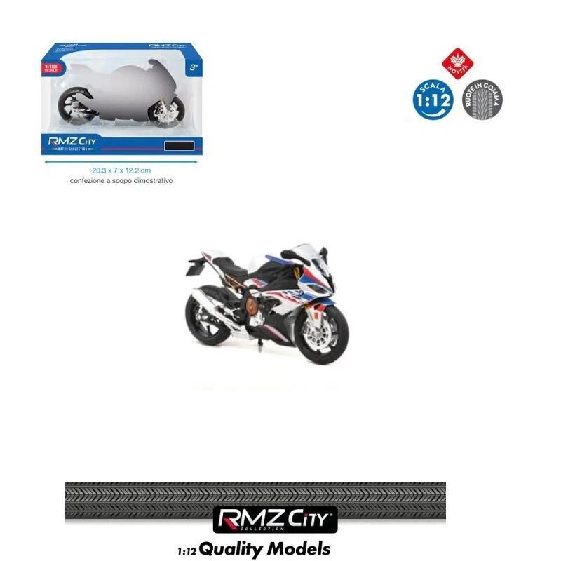 Moto Bmw 2020 BMW S1000RR scala 1:12 - Immagine 1 di 1