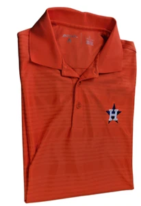 Camisa Polo Antigua Houston Astros Naranja Para Hombre Talla:L MLB Béisbol ENVÍO GRATUITO - Imagen 1 de 6